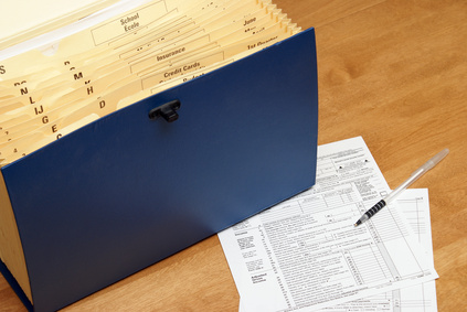 File with tax forms